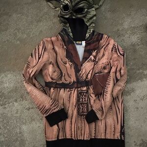 Star Wars Brown and Green Chewbacca Jacket